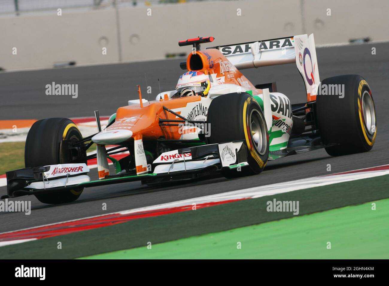 Paul di Resta (GBR) Sahara Fuerza India VJM05. 1.Formula 26.10.2012 Campeonato del Mundo, Rd 17, Gran Premio de la India, Nueva Delhi, India, Día de práctica. Foto de stock