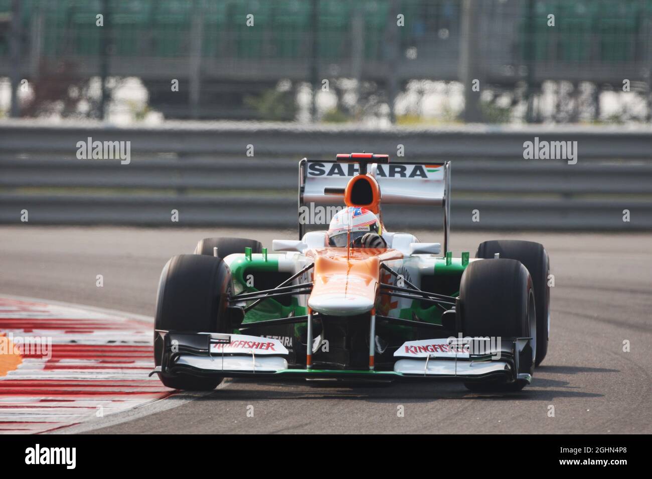 Paul di Resta (GBR) Sahara Fuerza India VJM05. 27.10.2012. Campeonato Mundial de Fórmula 1, Rd 17, Gran Premio de la India, Nueva Delhi, India, Día de calificación. Foto de stock