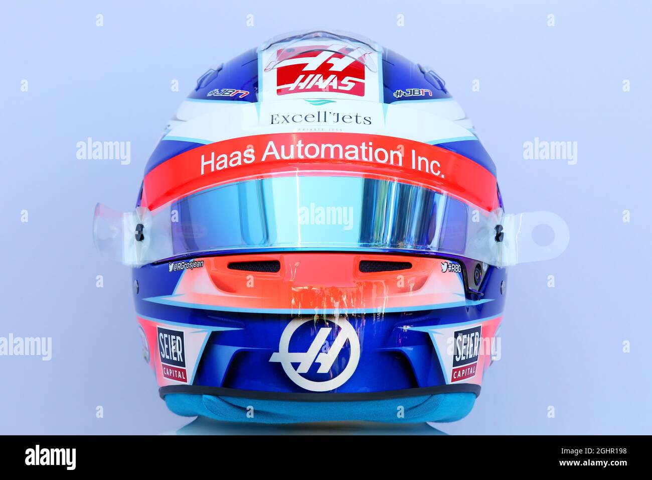 Casco de romain grosjean hot sale