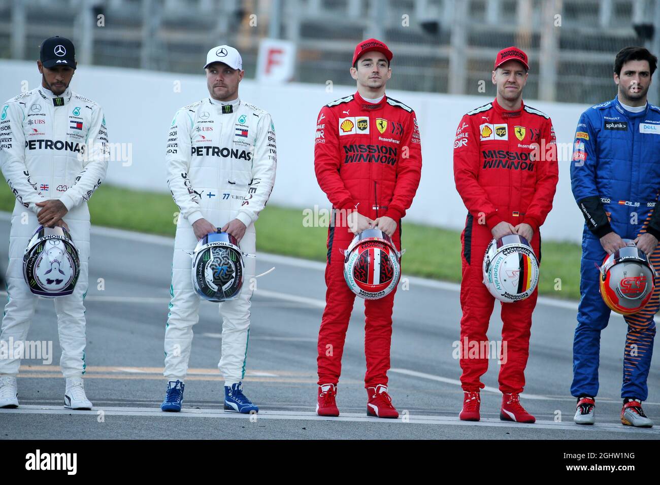 Aishangjia Affiche Formule 1 F1 Vettel Leclerc Alonso Hamilton
