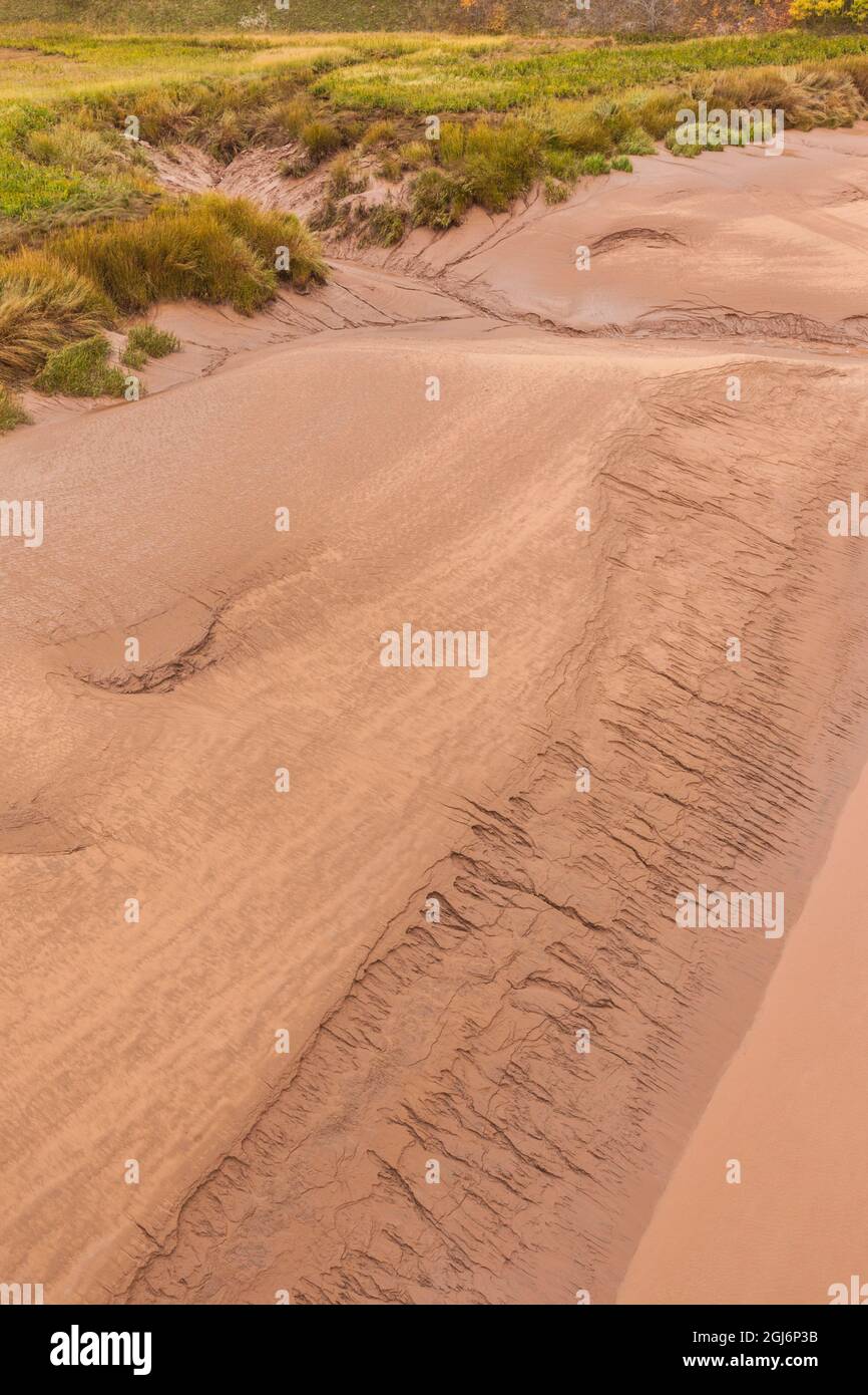 Canadá, Nueva Escocia, Green Oaks, Fundy Área interpretativa de mareas,  niveles elevados de vista de enorme bahía de Fundy mareas en el río  Shubenacadie Fotografía de stock - Alamy