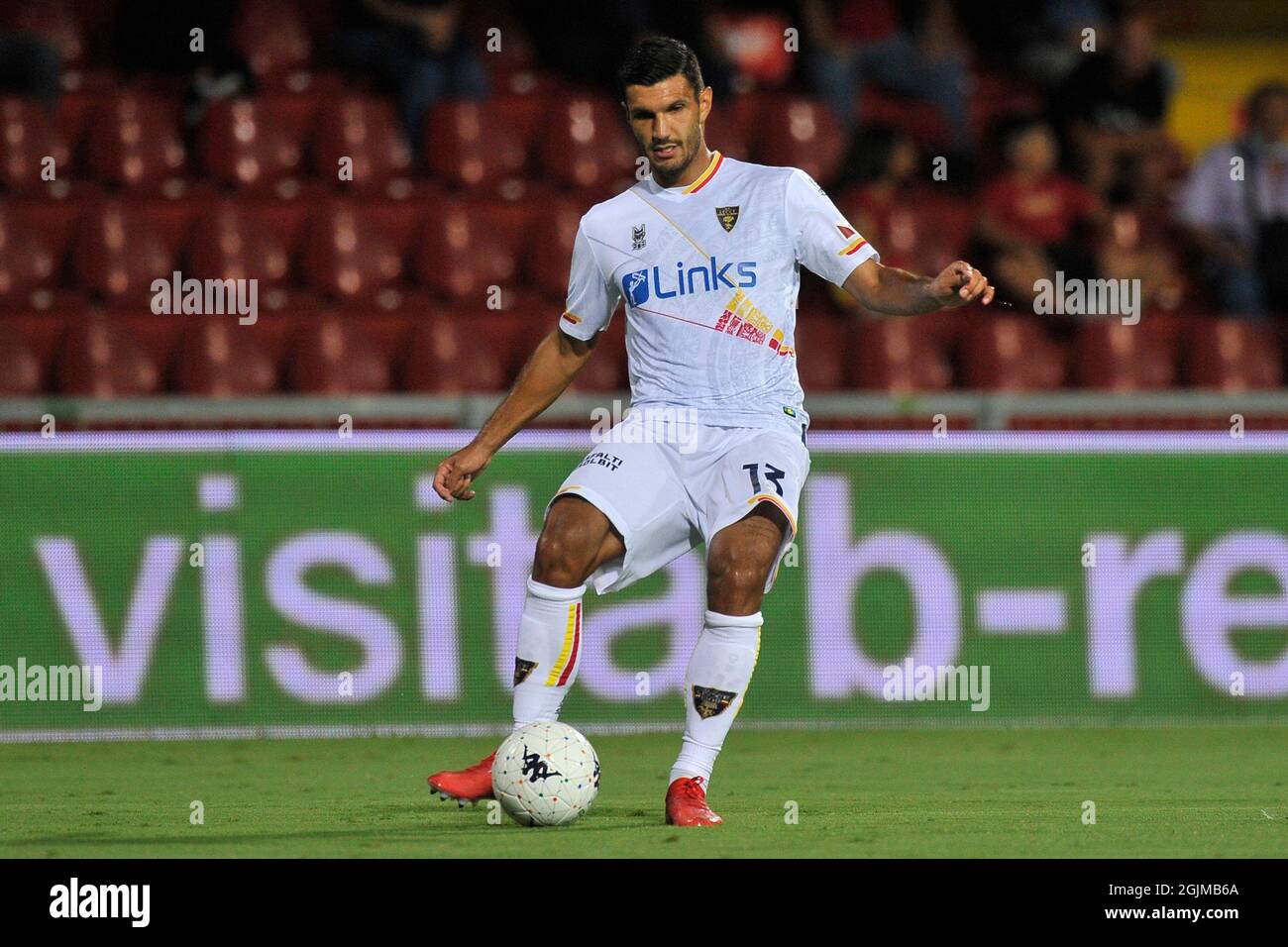 Campeonato Italiano Serie B Entre Benevento Vs Como Imagem