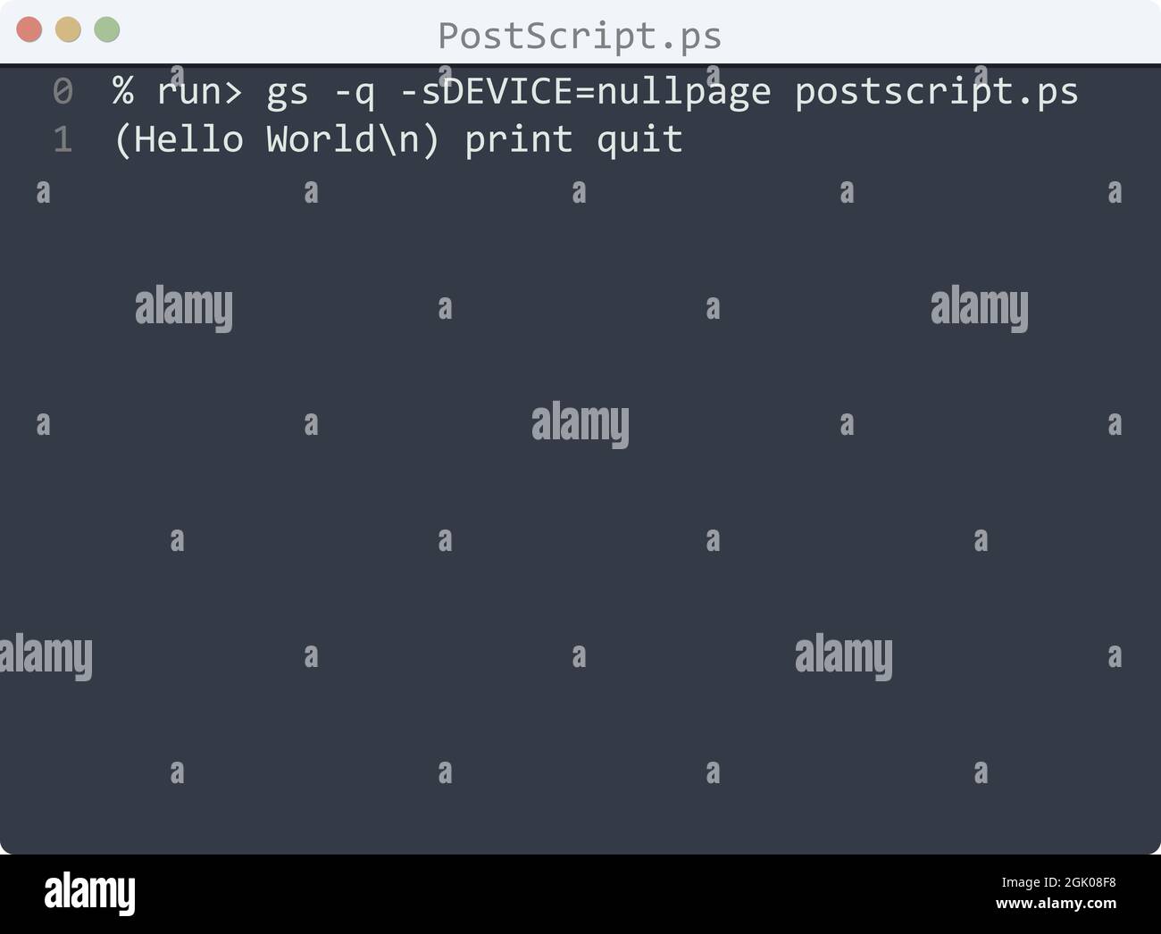 Texto posdata Imágenes vectoriales de stock Alamy