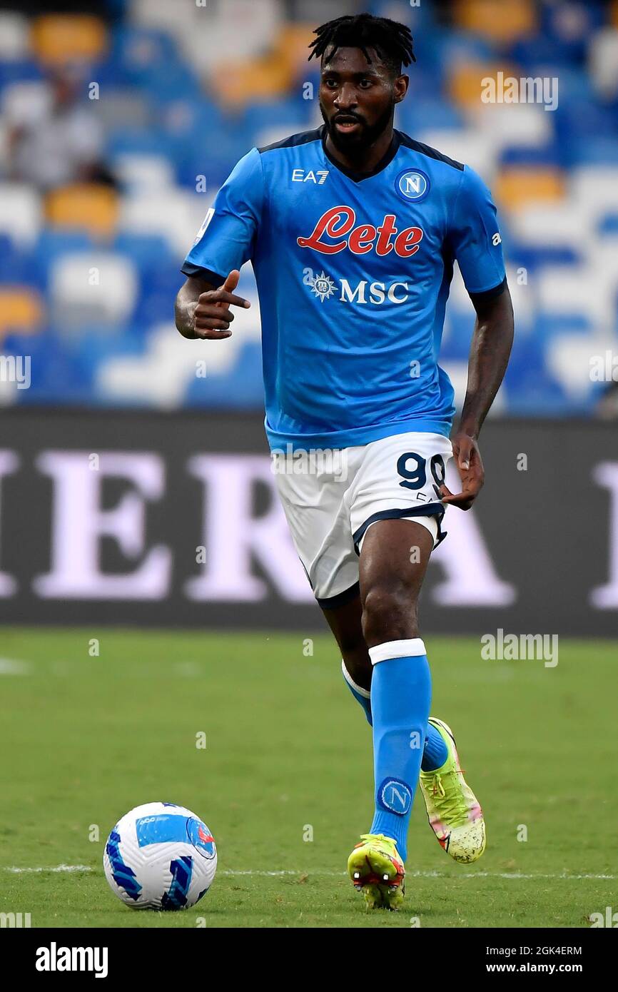 Napoles Italia 11th De Sep De 21 Andre Zambo Anguissa Del Ssc Napoli En Accion Durante El Partido De Futbol De La Serie A Entre El Ssc Napoli Y El Juventus Fc