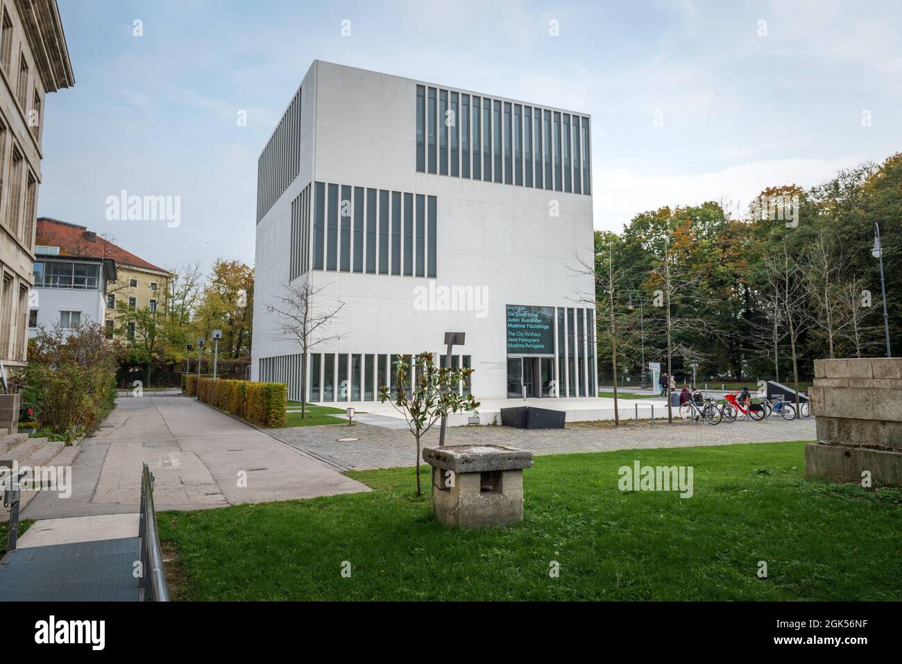 Museo del Centro Nacional de Documentación del Socialismo (NS-Dokumentationszentrum) - Munich, Baviera, Alemania Foto de stock