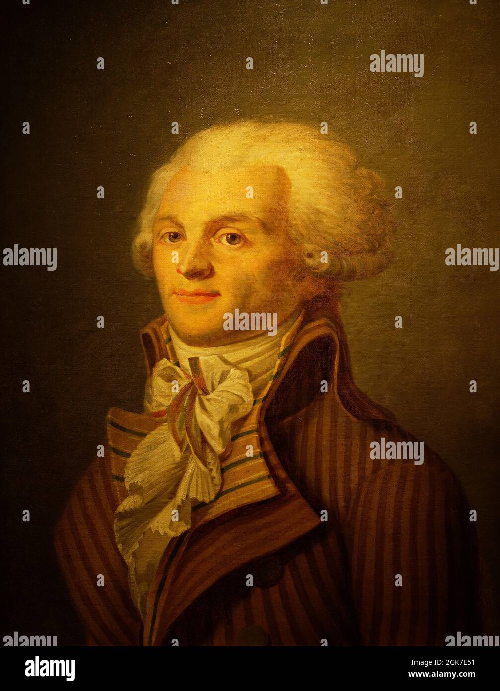 Robespierre (1758-1794) révolutionnaire Foto de stock