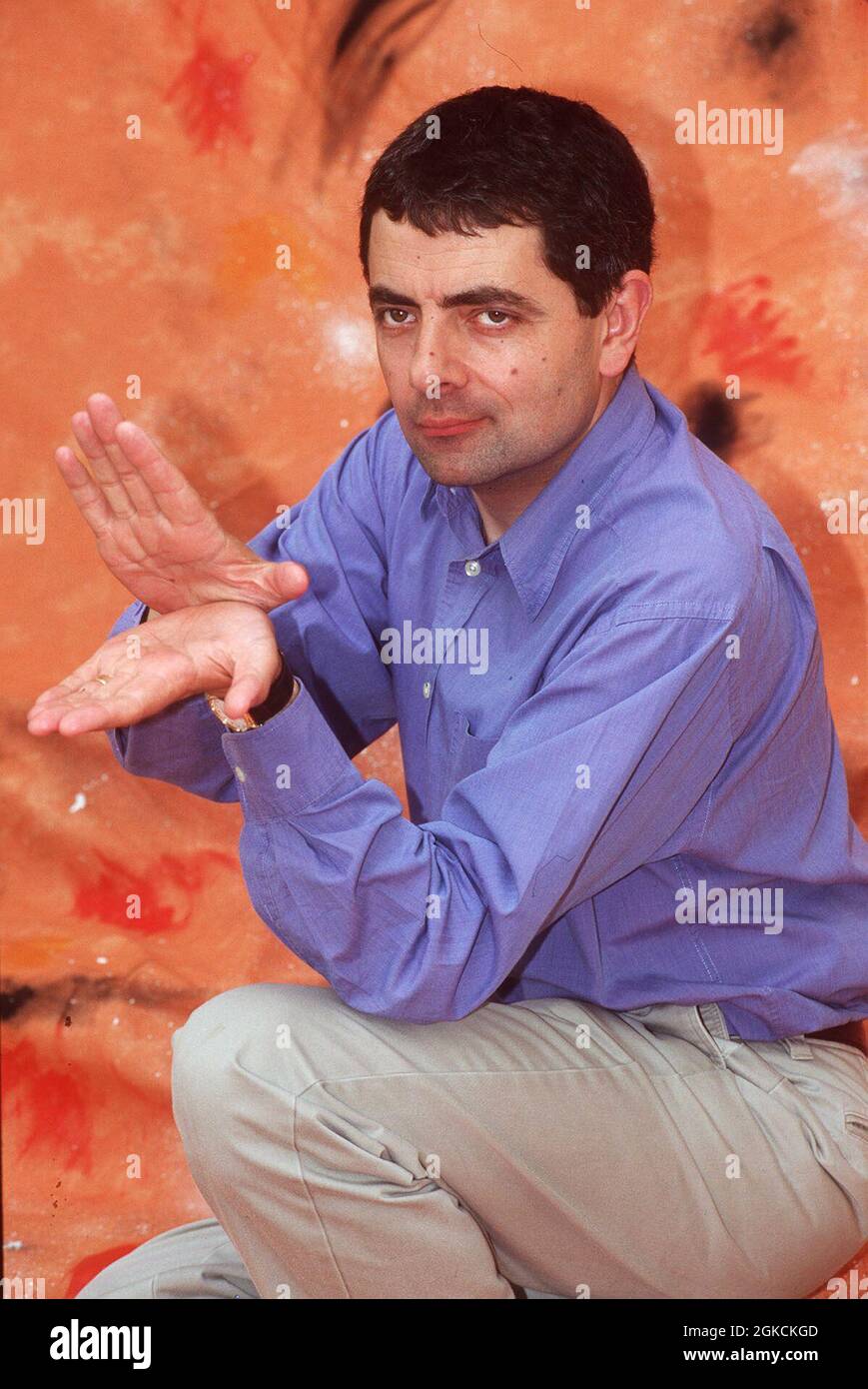 Rowan Atkinson alias Sr. Bean, britischer Komiker und Schauspieler, bei
