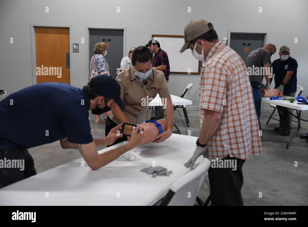 El Centro Médico Naval Camp Lejeune fue el anfitrión de la primera