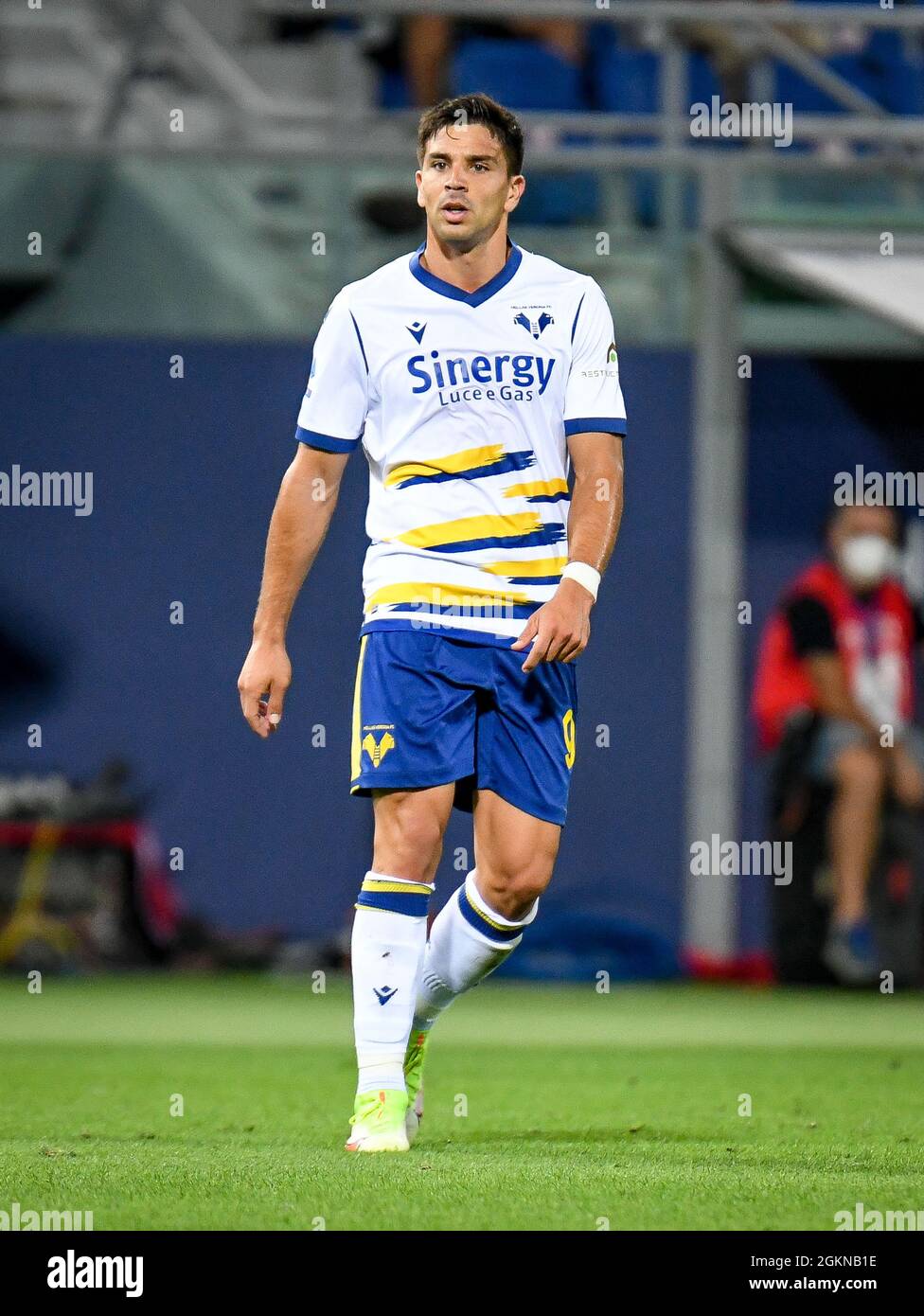 Bolonia, Italia. 13th de Sep de 2021. Nikola Kalinic (Verona) retrato durante Bolonia FC vs Hellas Verona FC, fútbol italiano Serie A partido en Bolonia, Italia, septiembre de 13 2021 Crédito: Agencia Independiente de Fotografía / Alamy Live News Foto de stock