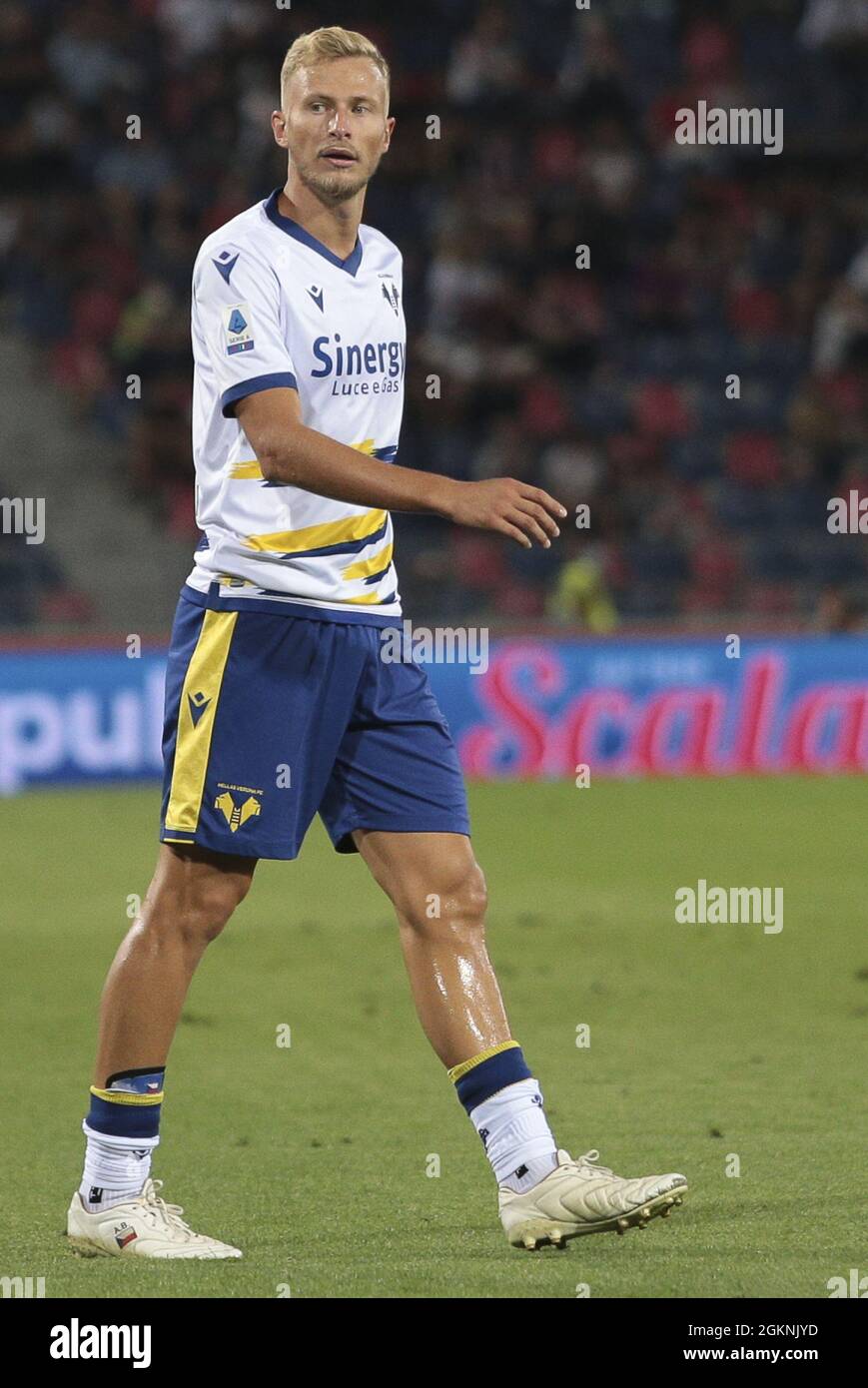 Bolonia, Italia. 13th de Sep de 2021. Antonin Barak -Hellas Verona durante Bolonia FC vs Hellas Verona FC, fútbol italiano Serie A partido en Bolonia, Italia, septiembre de 13 2021 Crédito: Agencia Independiente de Fotografía / Alamy Live News Foto de stock