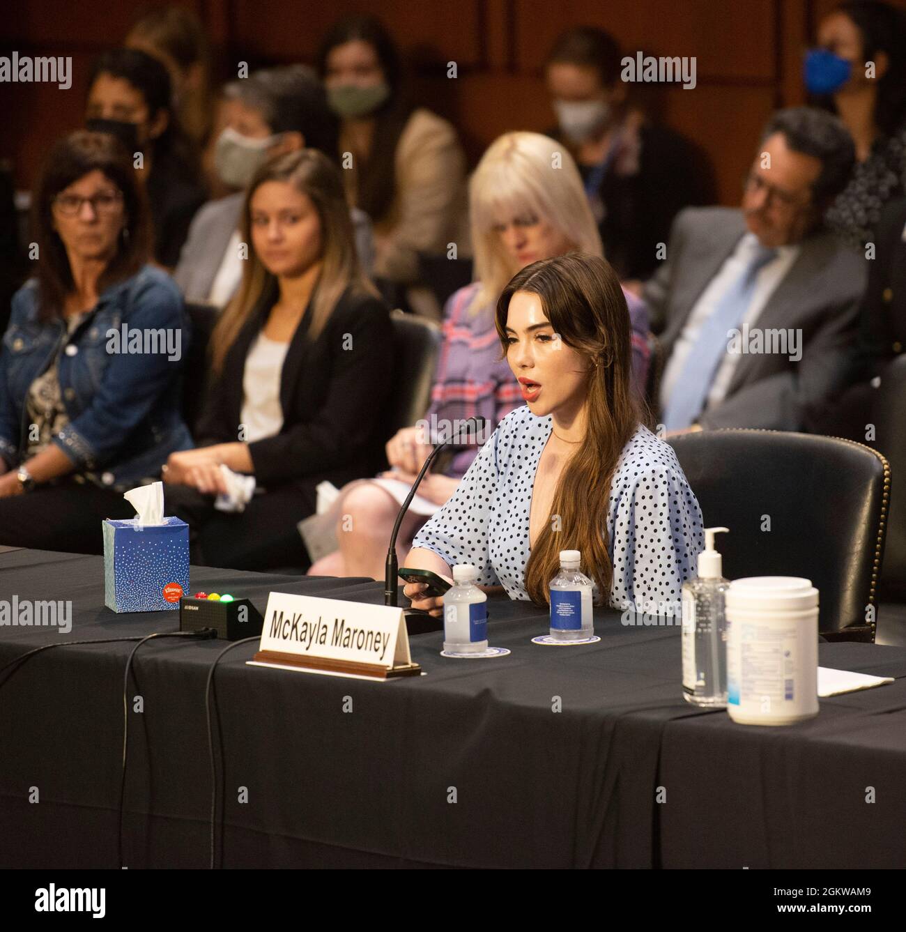 Washington DC, 15 de septiembre de 2021, EE.UU.: McKayla Maroney