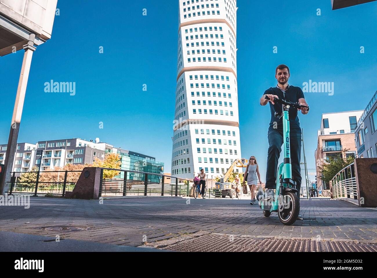 Bicicleta eléctrica urbana Malmo