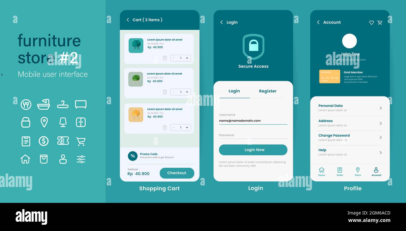 Interfaz de usuario interfaz de usuario diseño de aplicaciones móviles interfaz de diseño de
