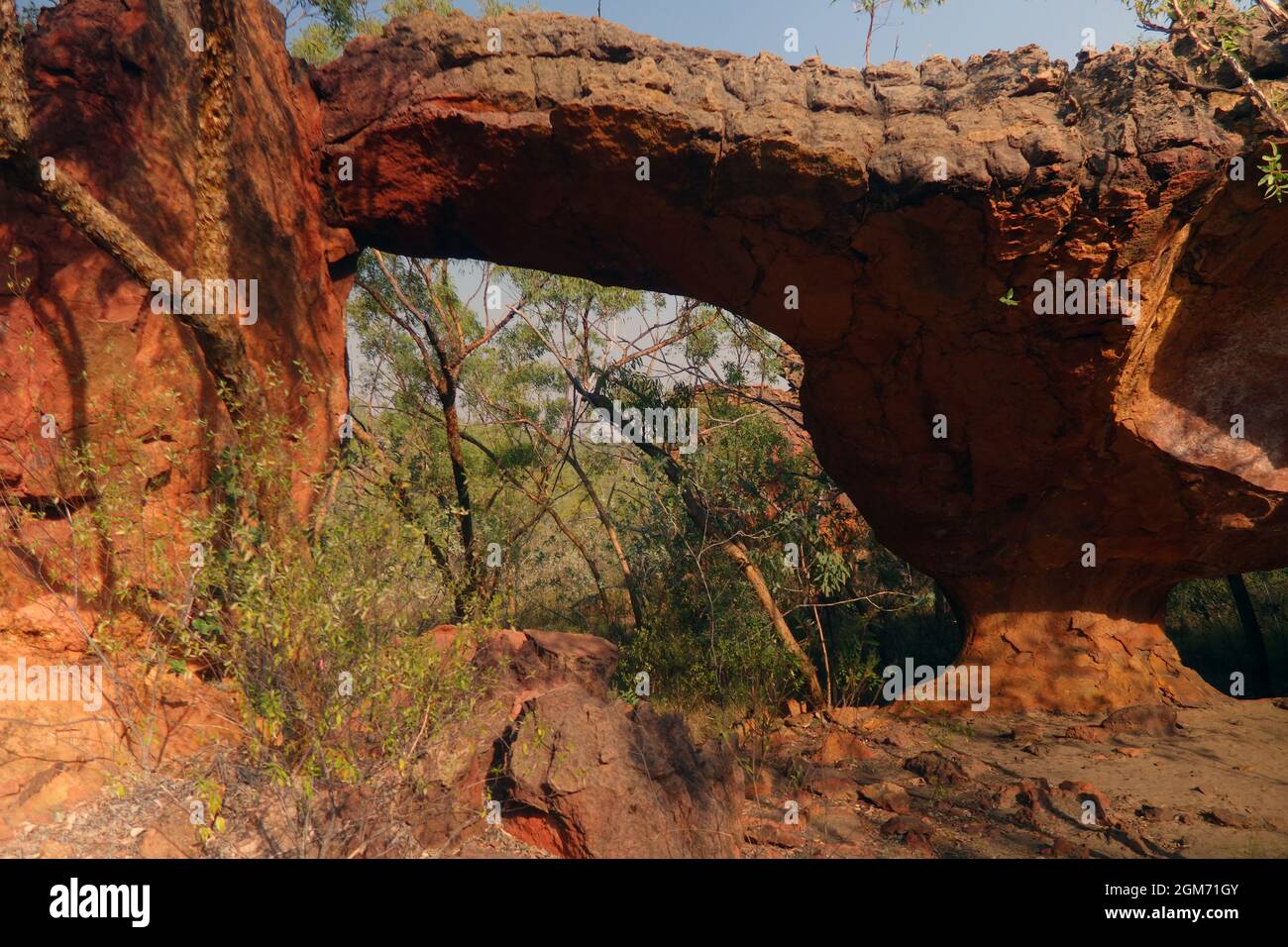 The Arch, Lorella Springs Station, al este de Arnhemland, Territorio del Norte, Australia Foto de stock