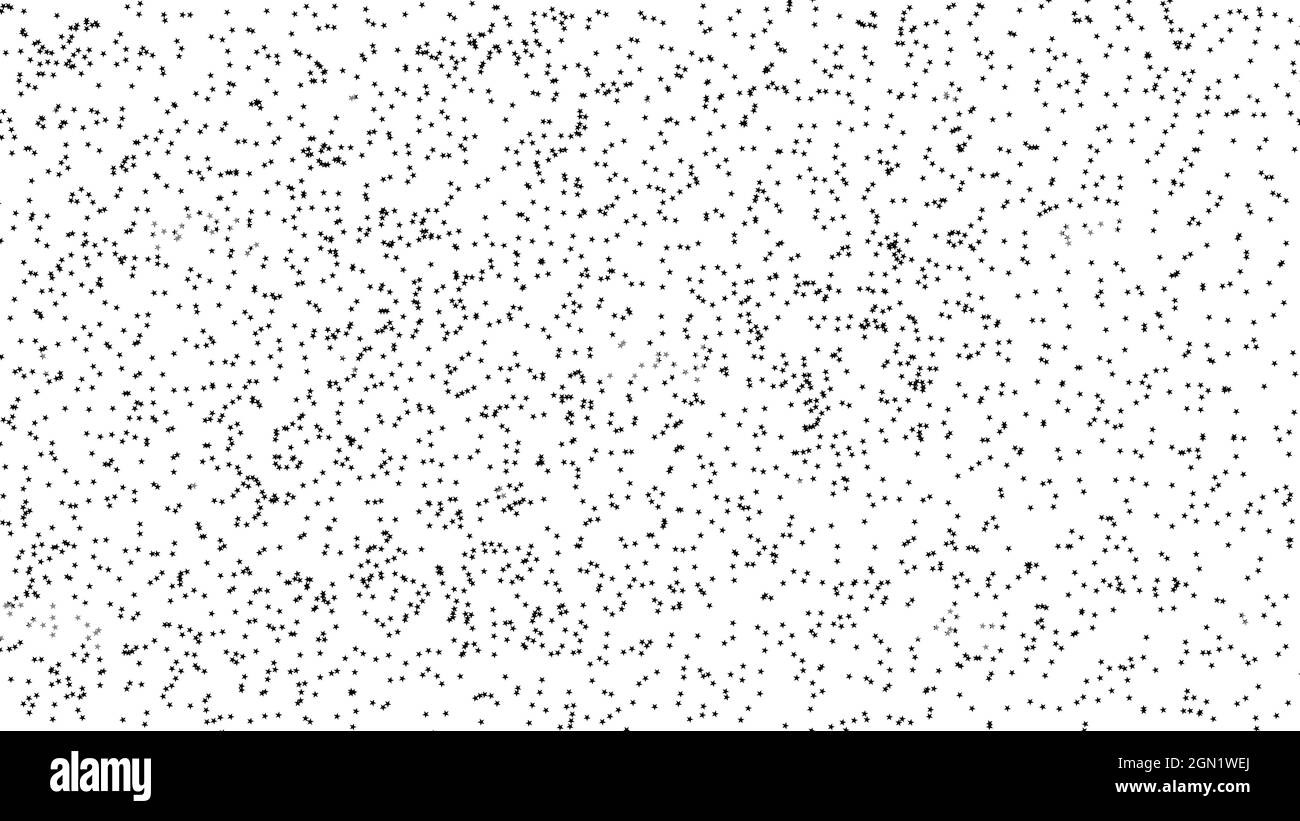 Patrones de estrellas de color negro sobre fondo blanco, suciedad, punto, ilustración de vector de forma Ilustración del Vector