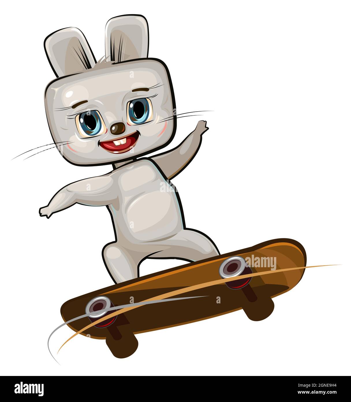 Little Hare En Skateboard Estilo De Dibujos Animados Deportes Urbanos Para Ninos Lindo Bebe Patinador Paseos A Bordo Skate Para Ninos Objeto Aislado Sobre Fondo Blanco Imagen Vector De Stock Alamy Little Hare En Skateboard Estilo De Dibujos Animados Deportes Urbanos Para Ninos Lindo Bebe Patinador Paseos A Bordo Skate Para Ninos Objeto Aislado Sobre Fondo Blanco Imagen Vector De Stock Alamy