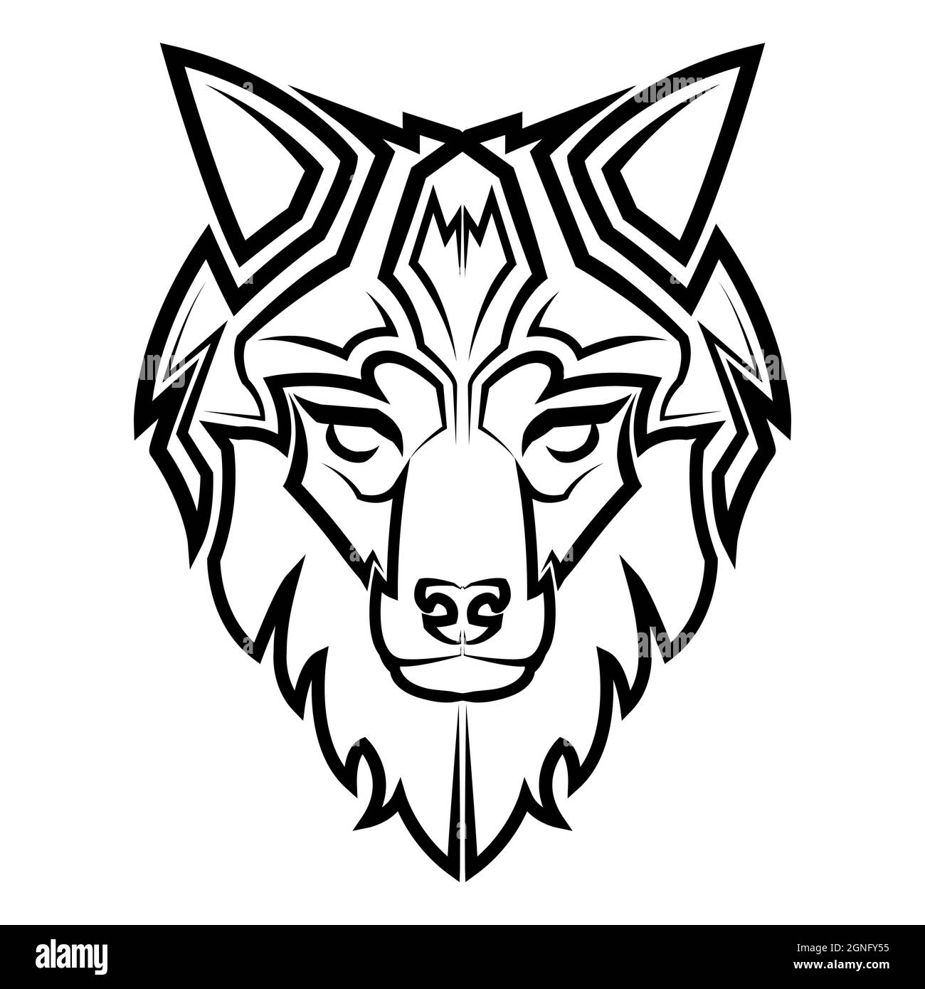 Wolf tribal Imágenes recortadas de stock - Página 2 - Alamy