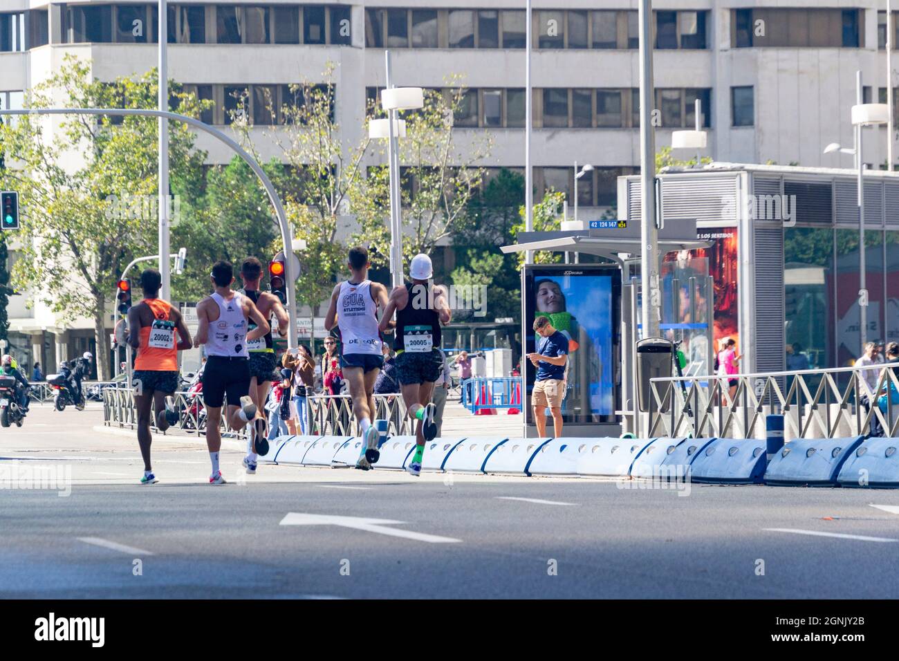 Madrid marathon fotografías e imágenes de alta resolución - Alamy