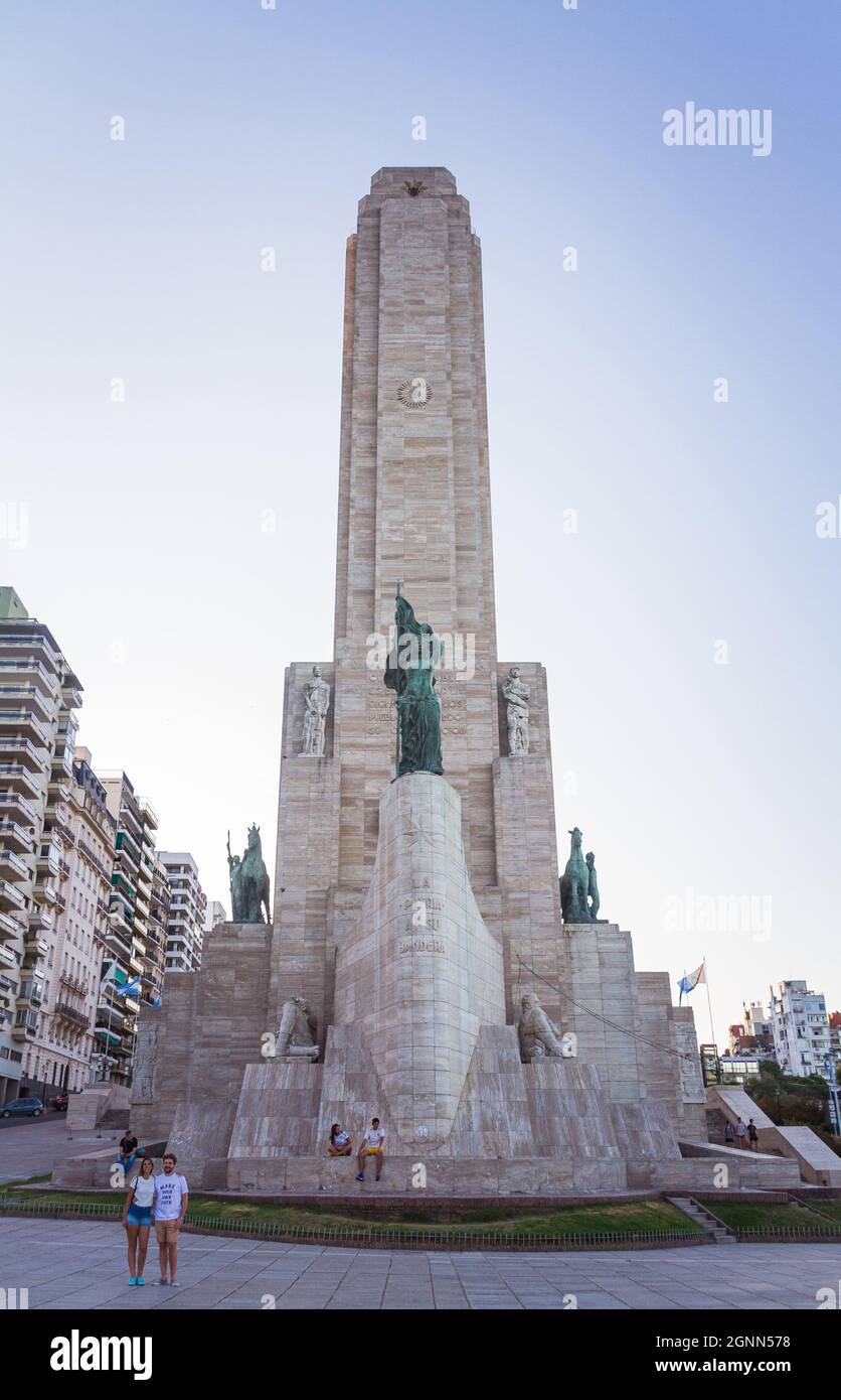 Monumento a la Bandera Nacional, Rosario, Argentina Fotografía de stock -  Alamy