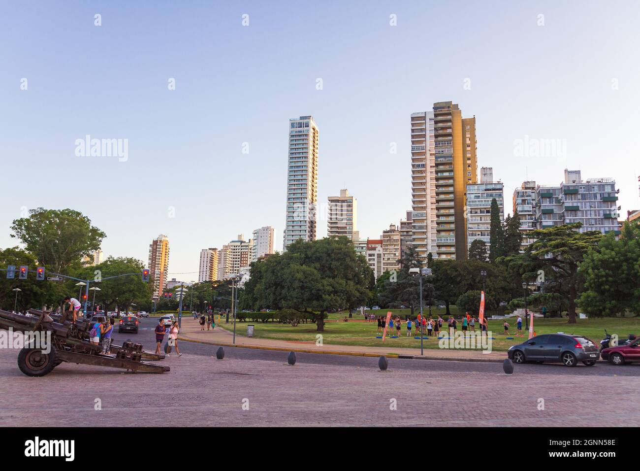 Plaza verde parque rosario fotografías e imágenes de alta resolución - Alamy