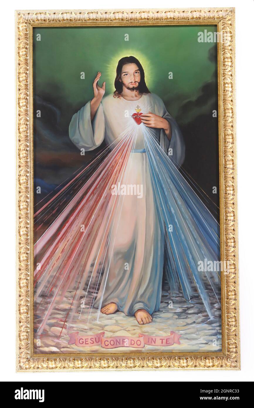 Templo de Monte Grisa. La Divina Misericordia, Sagrado Corazón de Jesús