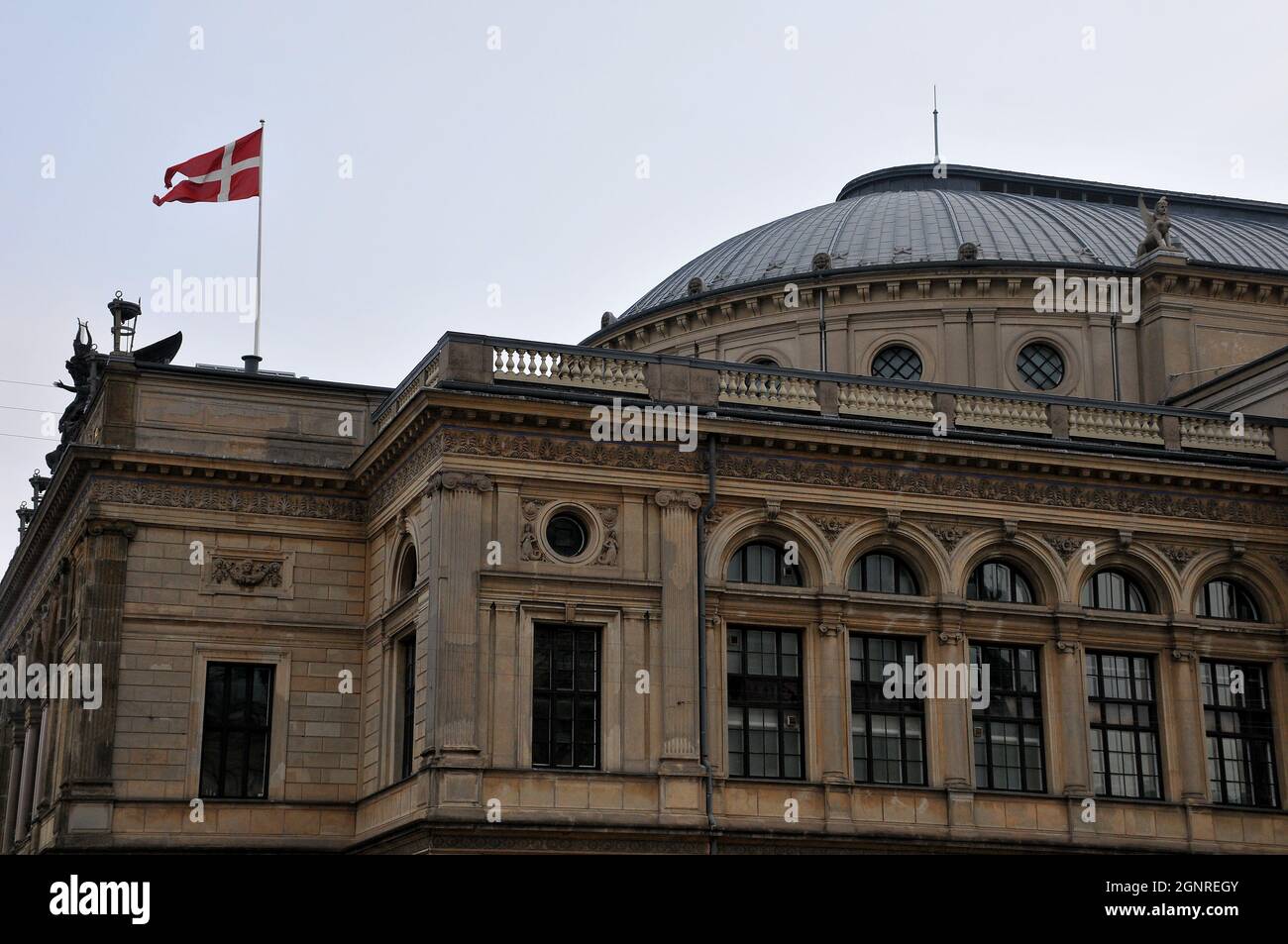 Copenhague, Dinamarca.,27 de septiembre de 2021, Det kongelig teater El edificio real del teatro ubicación Kongen nytorv ind anish capital. (Foto..Francis Foto de stock