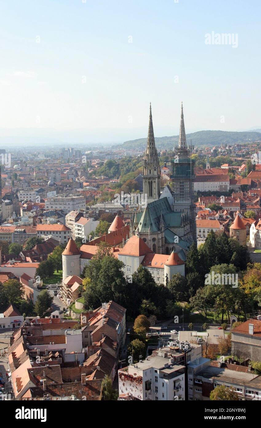 Catedral de la Asunción de la Virgen María en Zagreb, Croacia
