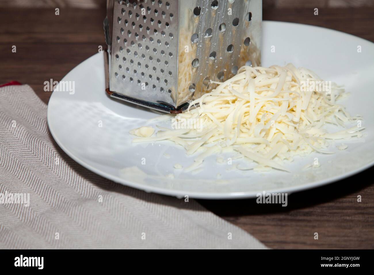 Rallador de queso Blanco.