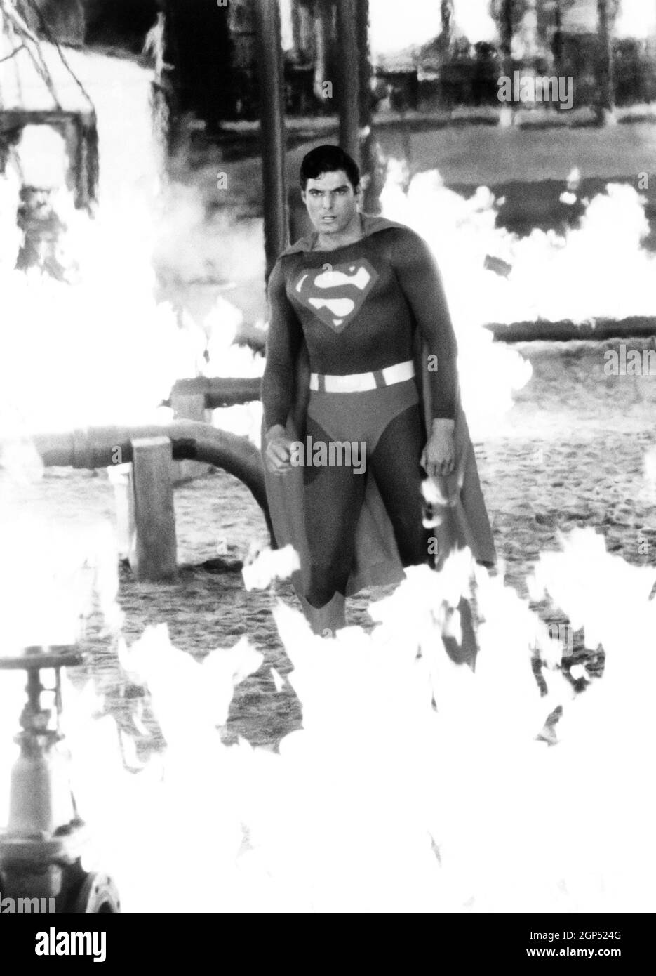 SUPERMAN III, Christopher Reeve, 1983. ©Warner Brothers/cortesía Everett Collection Foto de stock