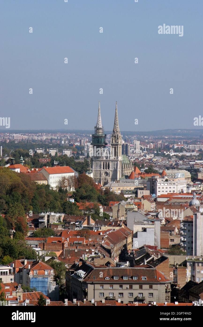 Catedral de la Asunción de la Virgen María en Zagreb, Croacia