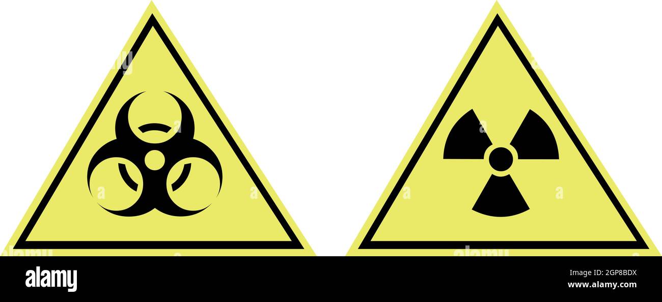 Símbolos de advertencia radiactivos fotografías e imágenes de alta  resolución - Alamy