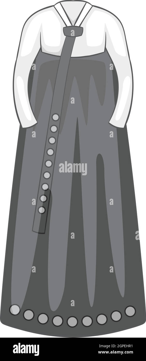 Vestido coreano Imágenes vectoriales de stock - Alamy