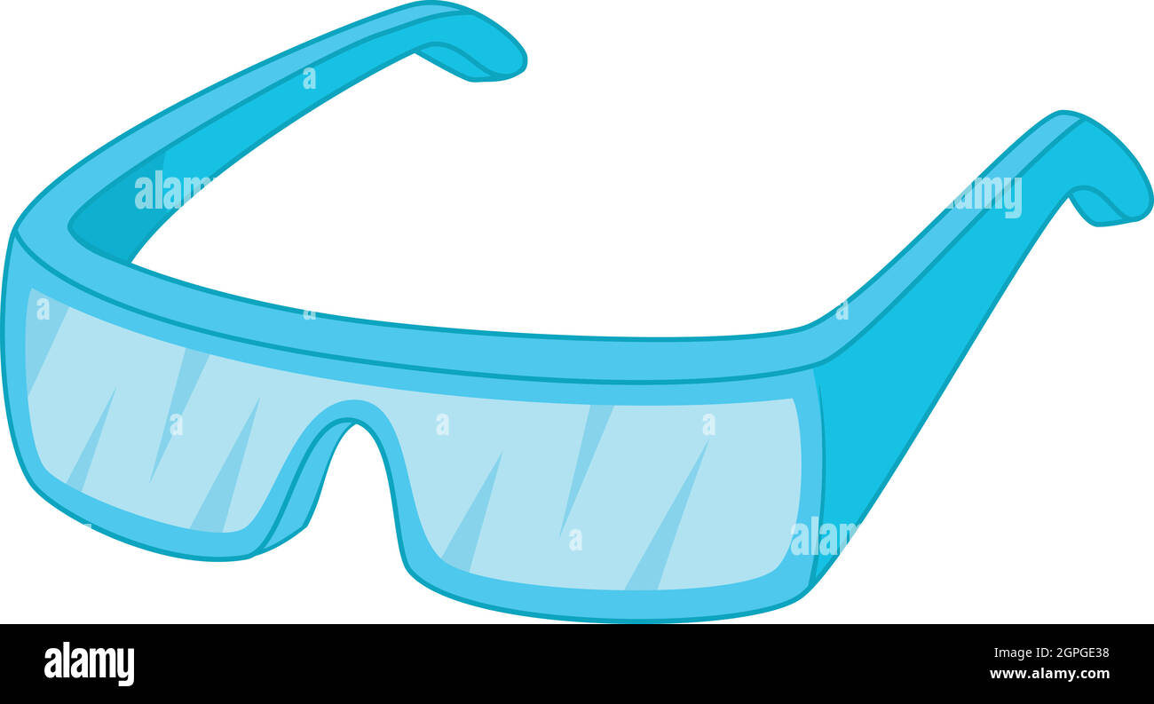Mariscos Antagonismo desfile Icono de gafas protectoras, estilo de dibujos animados Imagen Vector de  stock - Alamy