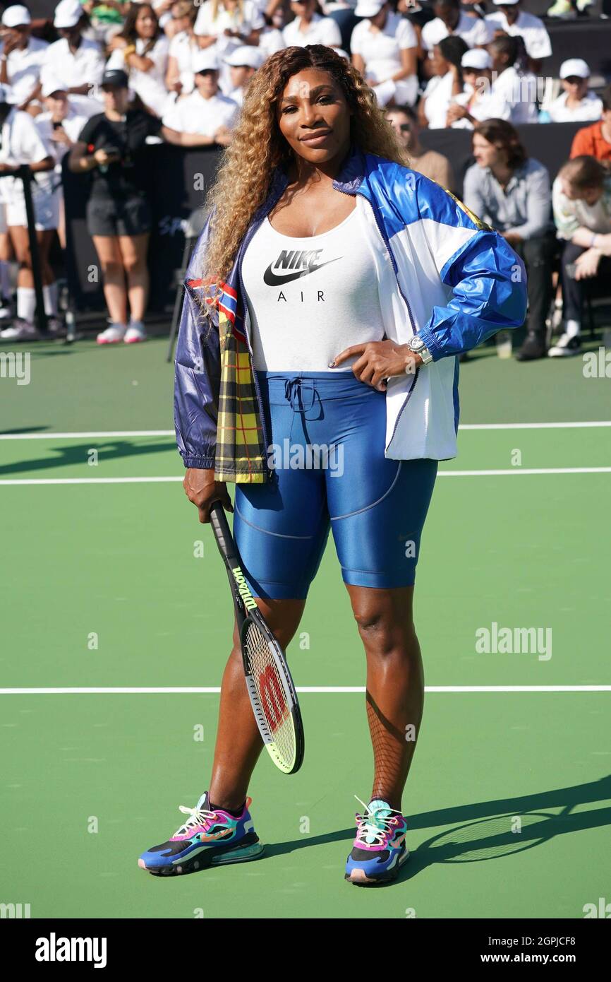 Nueva York - NY - 20190820-Nike Queens of the Future Event -FOTO: Serena  Williams JOHN NACION Fotografía de stock - Alamy