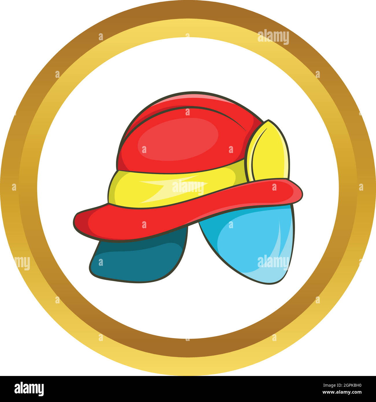 Bombero Sombrero Departamento De Bomberos Equipos Casquillo Bombero Gráfico  Vectorial Aislado Ilustración Ilustraciones svg, vectoriales, clip art  vectorizado libre de derechos. Image 61126135