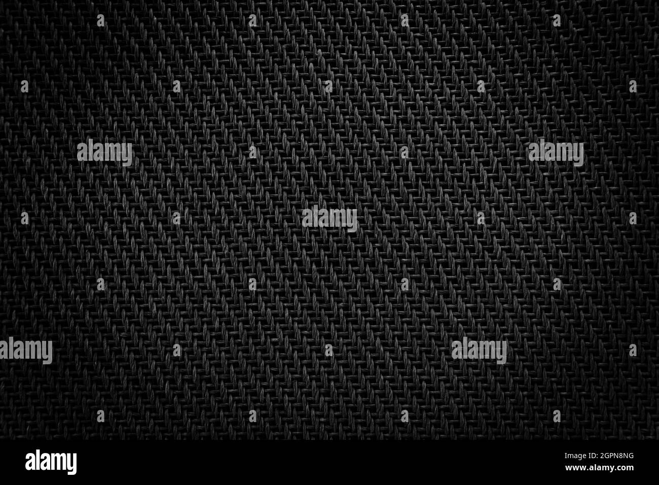 Altavoz de tela de malla con detalle de tela negra del amplificador  Fotografía de stock - Alamy