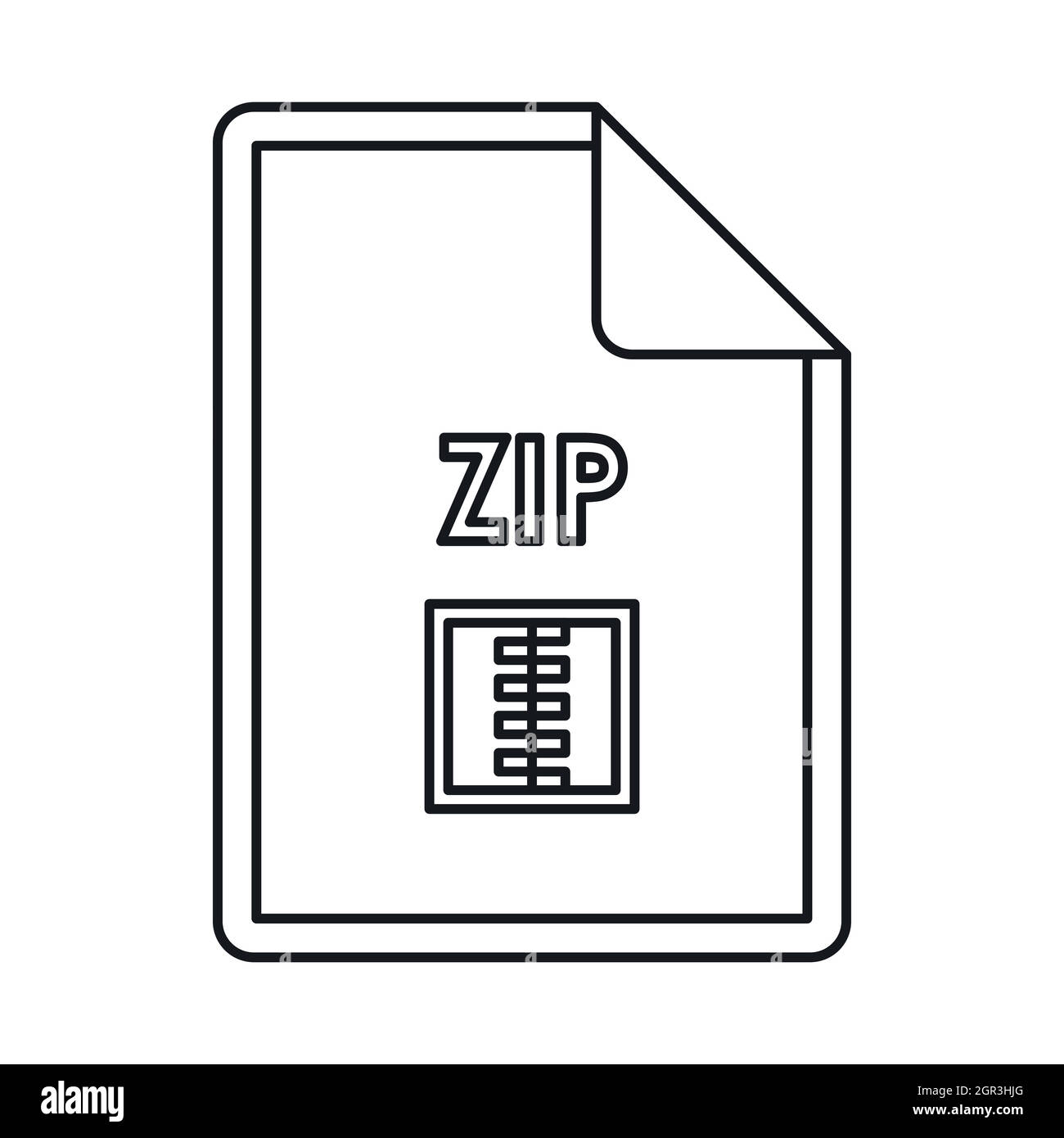 Zip archive file extension icon fotografías e imágenes de alta resolución -  Alamy