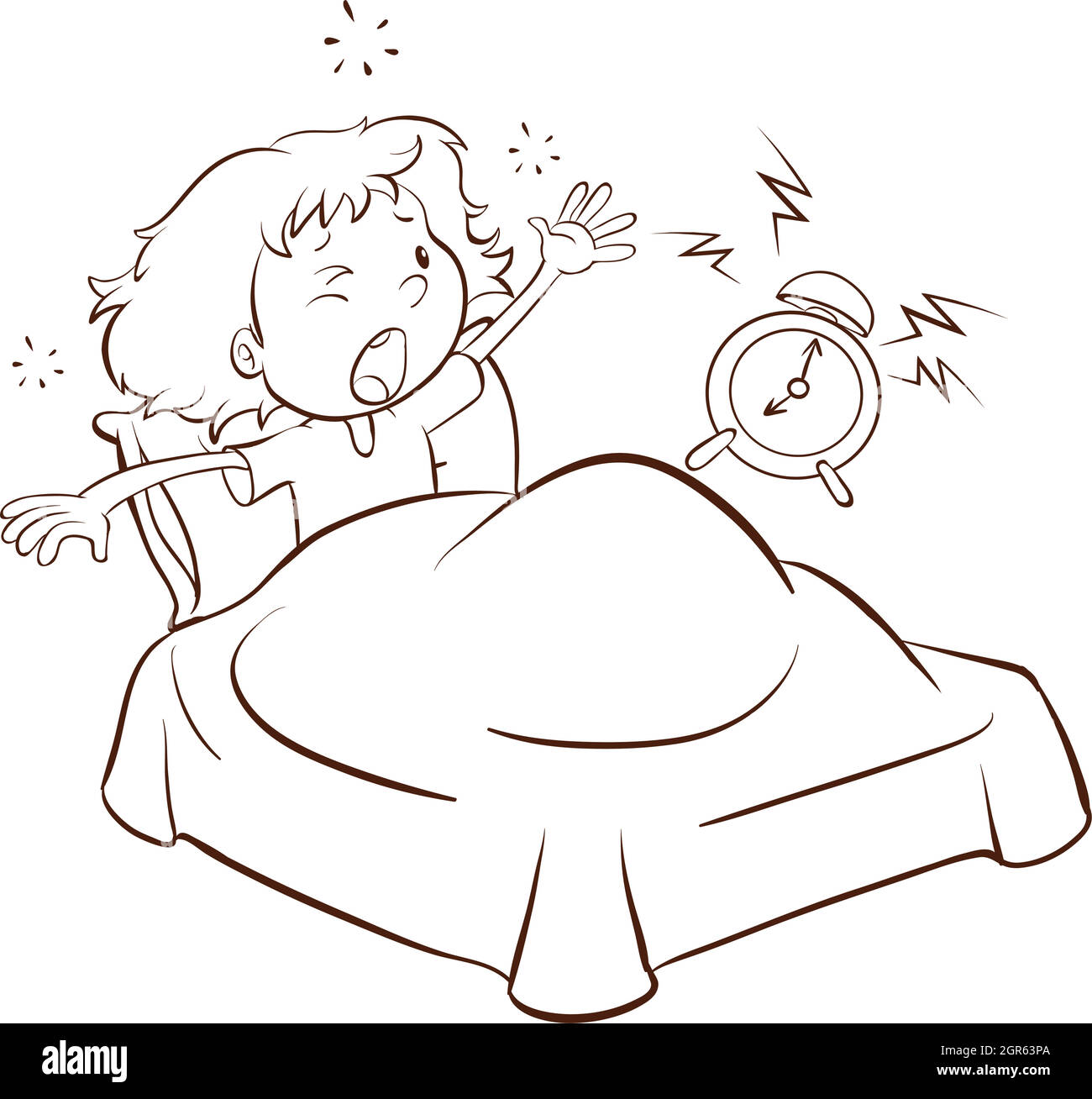 Niño despertando Imágenes vectoriales de stock - Alamy Niño despertando Imágenes vectoriales de stock - Alamy