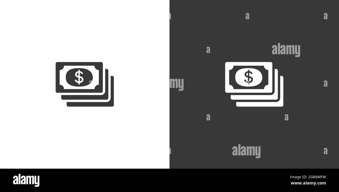 Billetes negros Imágenes vectoriales de stock - Alamy