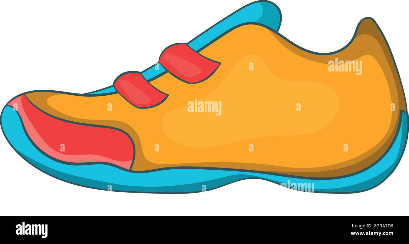 Zapatillas para tenis, icono de estilo de dibujos animados Imagen Vector de  stock - Alamy