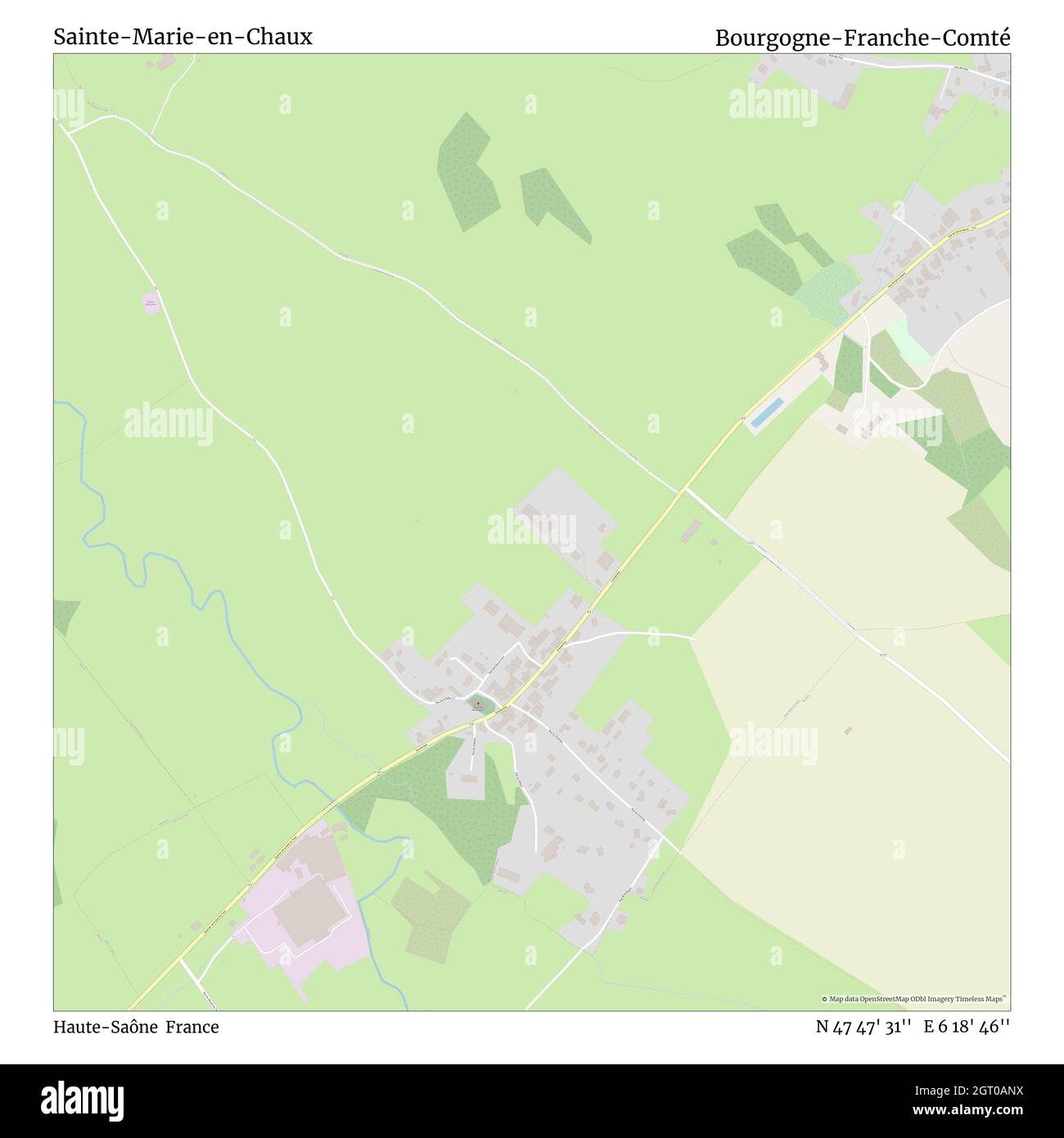 Sainte marie en chaux fotografías e imágenes de alta resolución Alamy