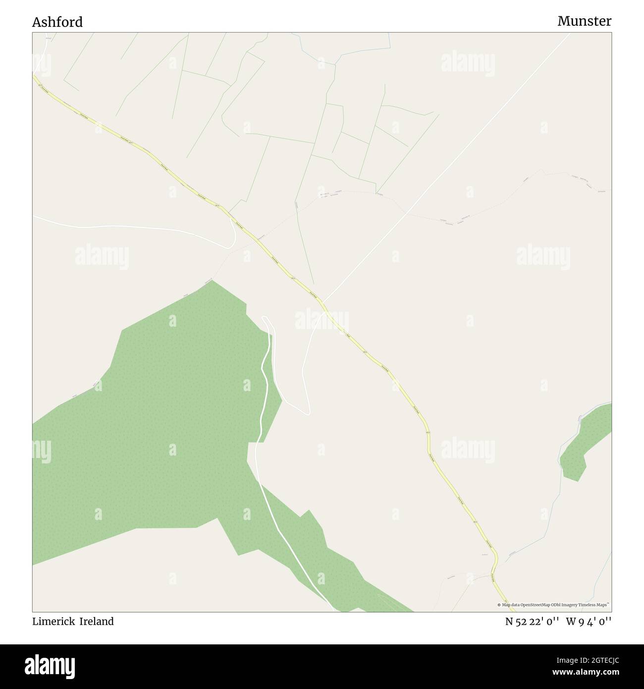 Mapa de ashford Imágenes recortadas de stock Alamy