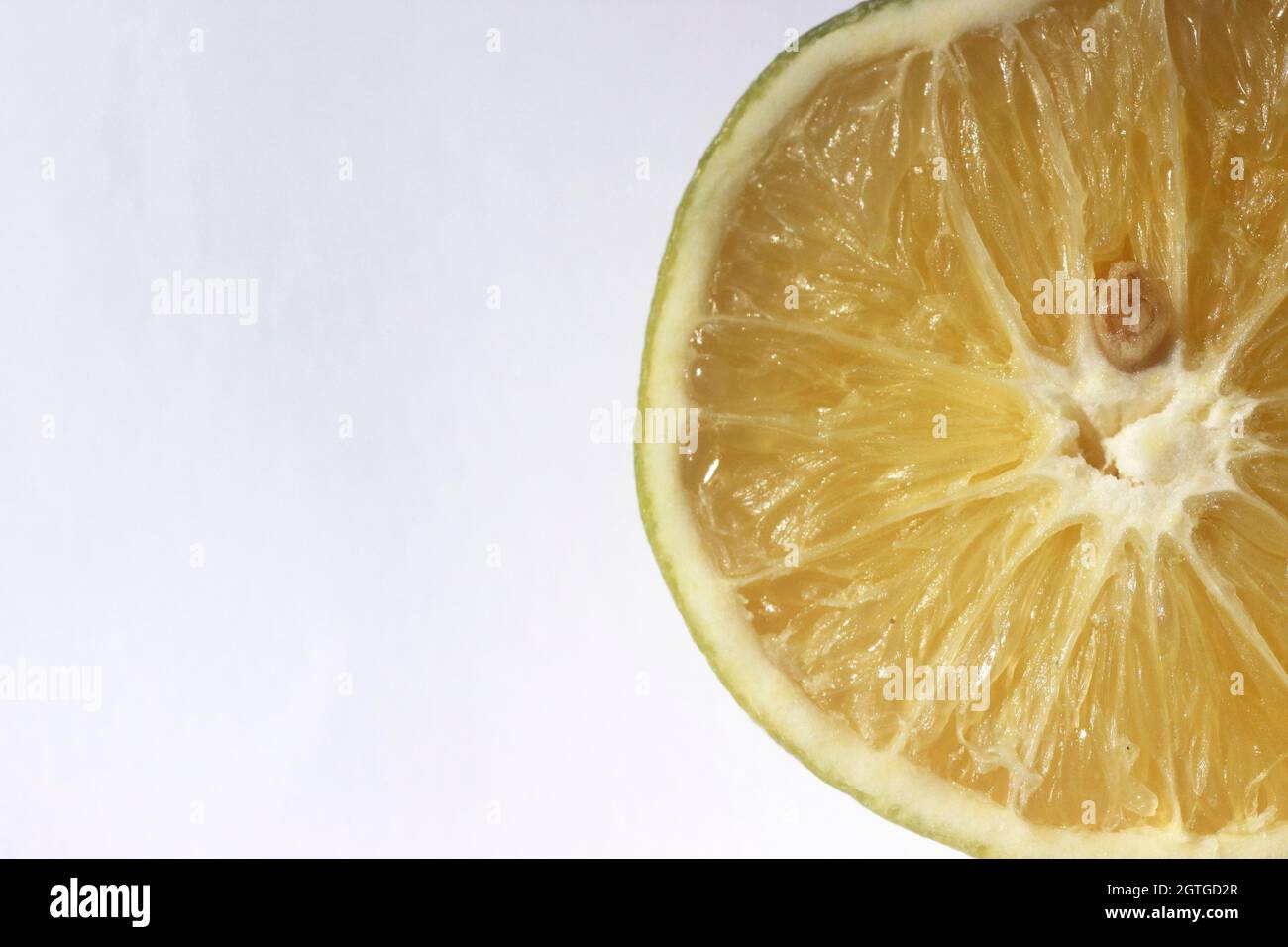Cítricos de naranja infectados con el verde cítrico HLB Foto de stock