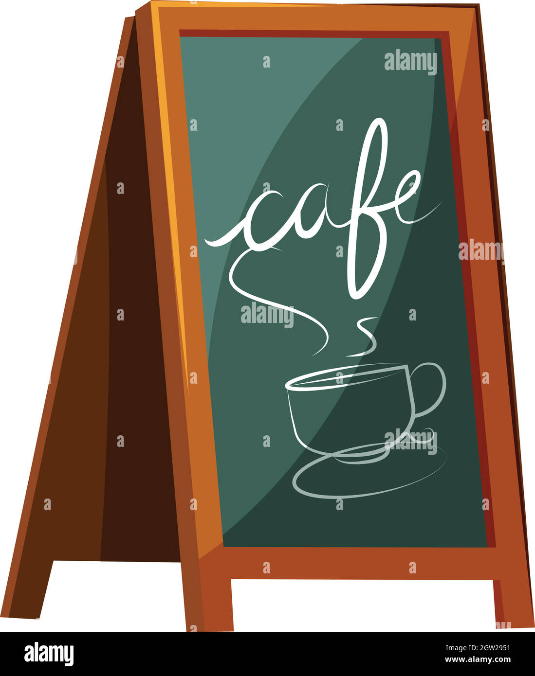 Letreros de café Imagen Vector de stock - Alamy