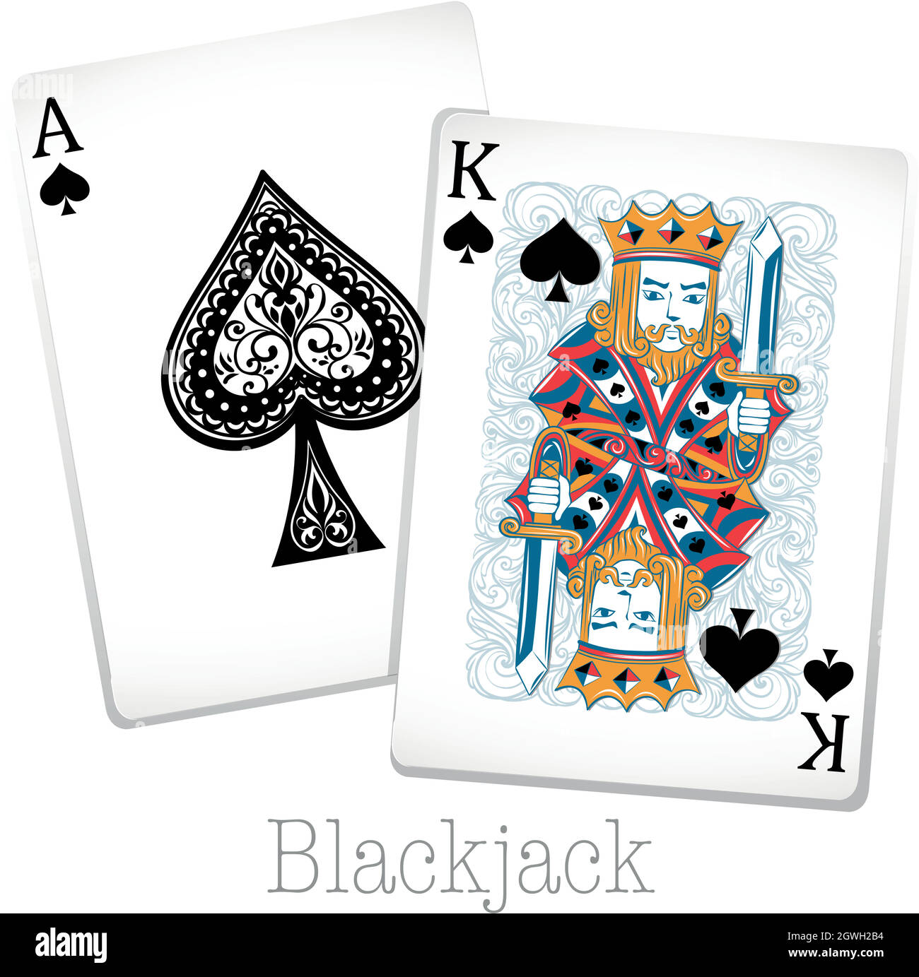 Foto de O Blackjack 21 Jogo De Cartas e mais fotos de stock de Acaso -  Acaso, Aposta, Blackjack - iStock