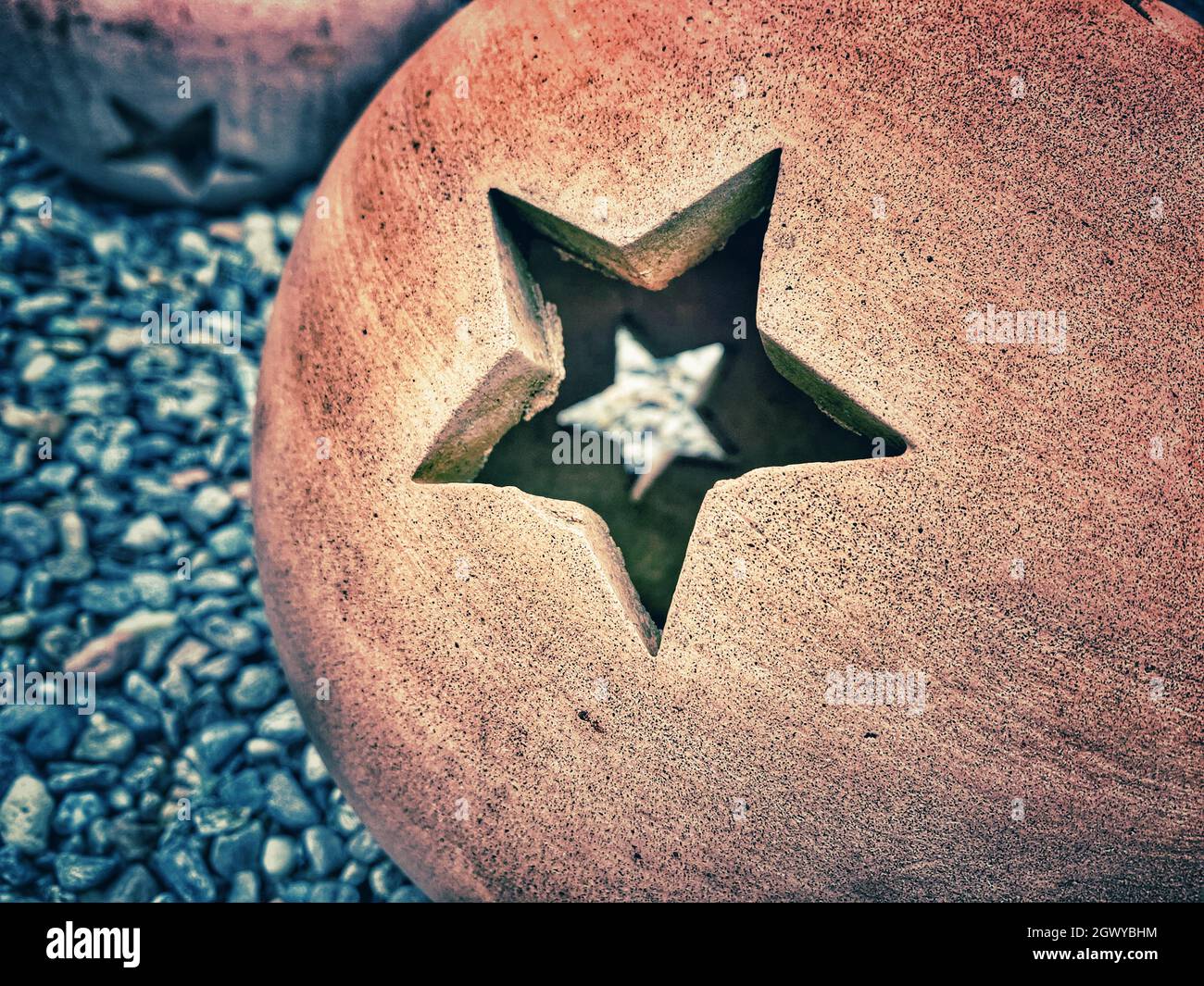 Bola de arcilla con estrella Fotografía de stock - Alamy