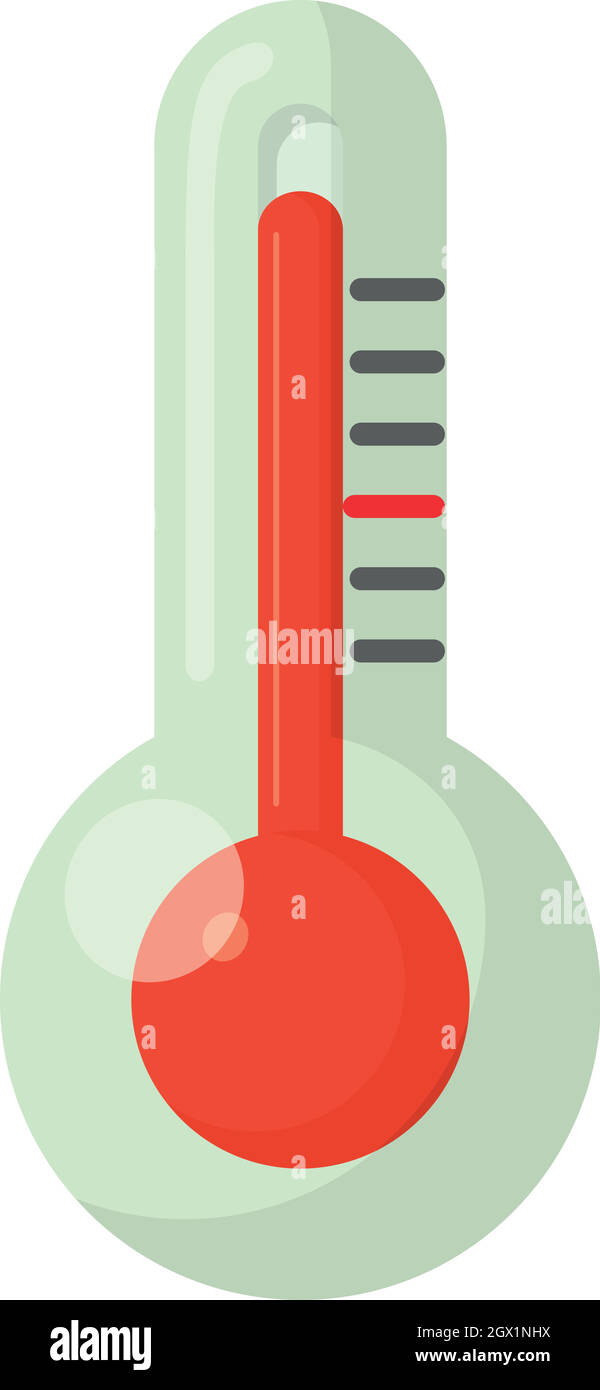 Icono de calor, estilo de dibujos animados Imagen Vector de stock - Alamy