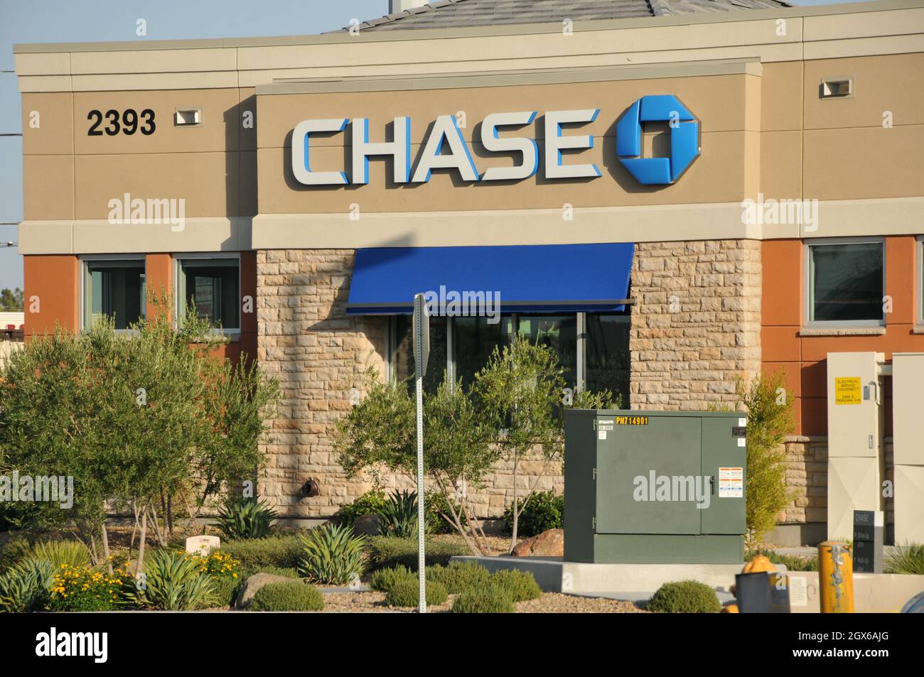Las vegas/Naveda/USA /09 de septiembre de 2019,Chase sucursal bancaria americana en Las Vegas Nevada estados unidos de América. (Foto..Francis Joseph Dean/Dean Pictures) Foto de stock