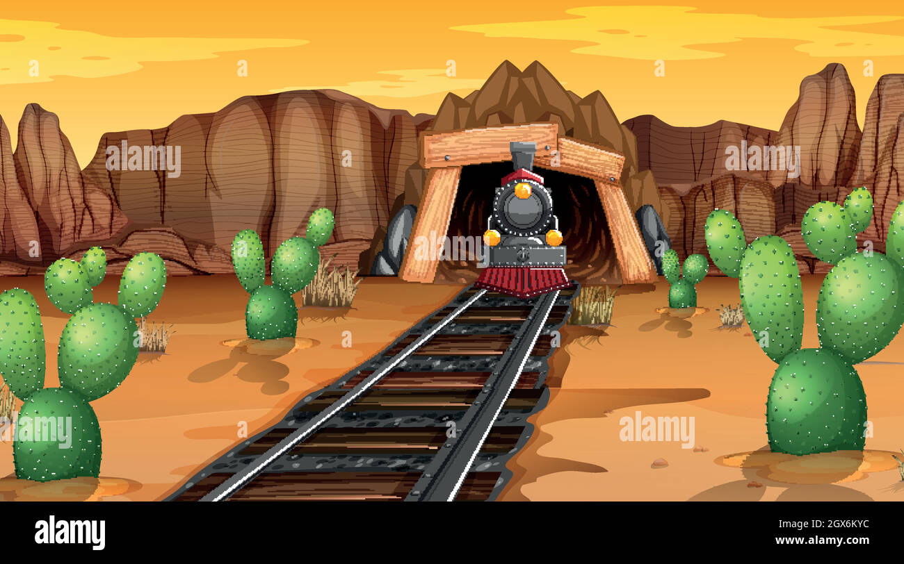 Vías del tren Imágenes vectoriales de stock - Alamy