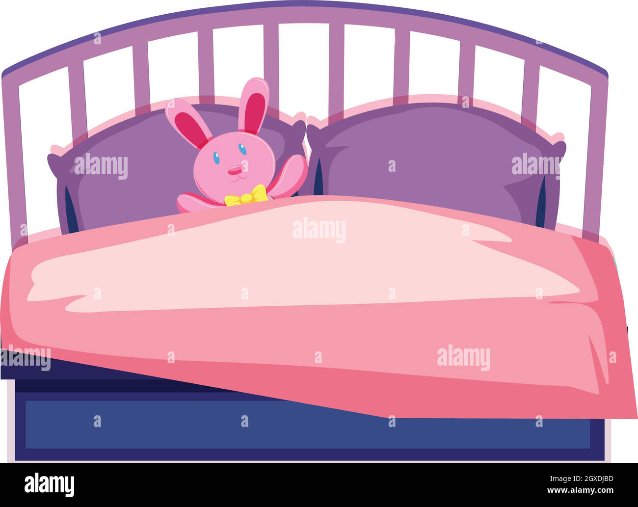 Niños cama Imágenes vectoriales de stock - Alamy